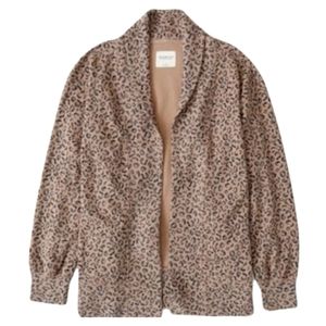 Abercrombie & Fitch Open-Front Fleece Cardigan Size‎ SMALL